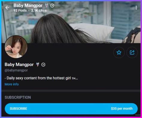 Babymangpor follow here to join prime + onlyfans th for more exclusive content svk.